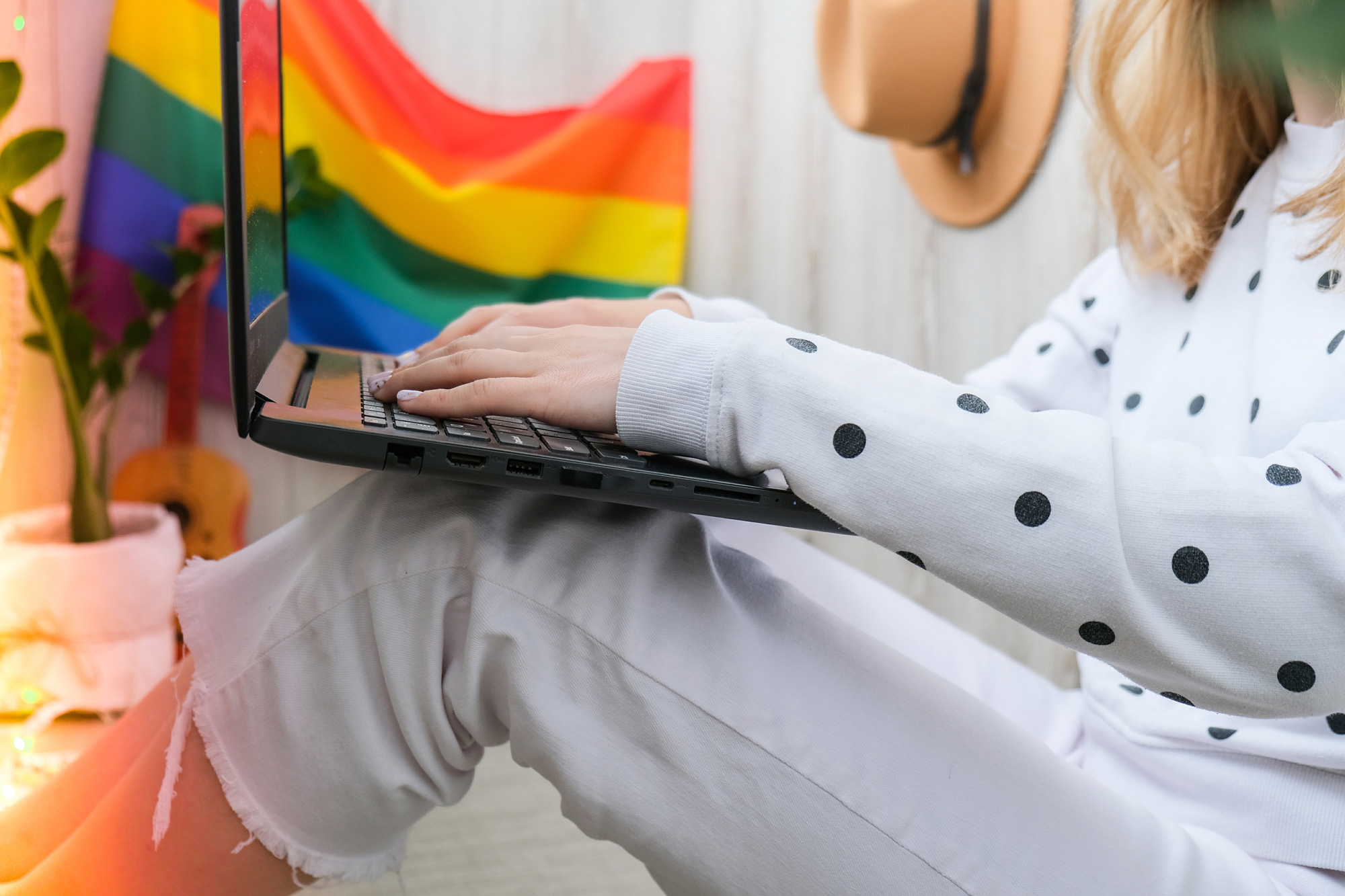 Hybrid work environments are a haven for LGBTQIA+ wellbeing